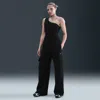 Nike (wmns)  Solid Color Pocket Loose Sports Pants/trousers/joggers Autumn Black