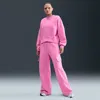 Nike Women's  Sportswear Phoenix Fleece Cargo Sweatpants In Pink