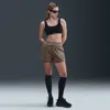 Nike Women's  Sportswear Phoenix Fleece High-waisted Loose Graphic Shorts