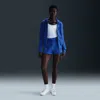 Nike Women's  Sportswear Phoenix Fleece High-waisted Loose Shorts In Blue