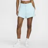 Nike Women's  Sportswear Phoenix Fleece High-waisted Loose Shorts In Blue