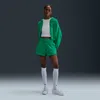 Nike Women's  Sportswear Phoenix Fleece High-waisted Loose Shorts In Green