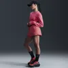 Nike Women's  Sportswear Phoenix Fleece High-waisted Loose Shorts In Pink