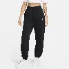 Nike Women's  Sportswear Phoenix Fleece High-waisted Oversized Sweatpants In Black