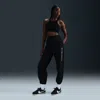 Nike Women's  Sportswear Phoenix Fleece High-waisted Oversized Sweatpants In Black