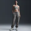 Nike Women's  Sportswear Phoenix Fleece High-waisted Oversized Sweatpants In Light Army/sail