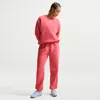 Nike Sportswear Phoenix Fleece High-waisted Oversized Sweatpants In Pink