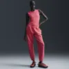 Nike Phoenix Fleece Track Pants In Pink