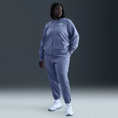 Nike Women's  Sportswear Phoenix Fleece High-waisted Oversized Sweatpants (plus Size) In Blue