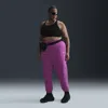Nike Women's  Sportswear Phoenix Fleece High-waisted Oversized Sweatpants (plus Size) In Purple