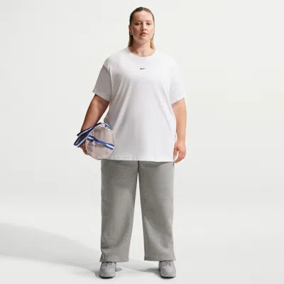 Nike Women's  Sportswear Phoenix Fleece High-waisted Pants (plus Size) In Gray