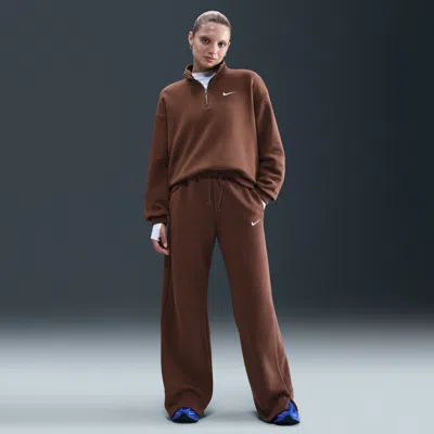 Nike Women's  Sportswear Phoenix Fleece High-waisted Wide-leg Pants