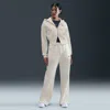 Nike Women's  Sportswear Phoenix Fleece High-waisted Wide-leg Pants In White
