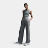 Nike Women's  Sportswear Phoenix Fleece High-waisted Wide-leg Sweatpants In Light Army/sail