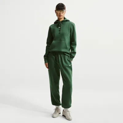 Nike Women's  Sportswear Phoenix Fleece High-waisted Oversized Sweatpants In Green
