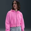 Nike Women's  Sportswear Phoenix Fleece Loose Full-zip Cropped Hoodie