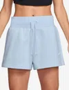 Nike Women's Sportswear Phoenix Fleece Loose Shorts In Blue