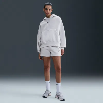Nike Women's  Sportswear Phoenix Fleece Mid-rise 4" Shorts