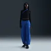 Nike Sportswear Phoenix Oversize Tapered Fleece Sweatpants In Blue