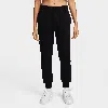 Nike Women's  Sportswear Phoenix Fleece Mid-rise Sweatpants In Black