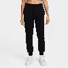 Nike Women's  Sportswear Phoenix Fleece Mid-rise Sweatpants In Black/sail