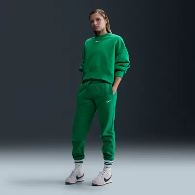 NIKE WOMEN'S  SPORTSWEAR PHOENIX FLEECE MID-RISE SWEATPANTS,1015662791
