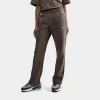 Nike Womens  Nsw Phoenix Fleece Mid Rise Oh Pant In Mink Brown/sail