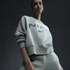 Nike Phoenix Oversize Logo Fleece Sweatshirt In Green