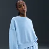 Nike Women's  Sportswear Phoenix Fleece Over-oversized Crew-neck Sweatshirt In Blue