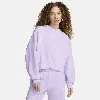 Nike Women's  Sportswear Phoenix Fleece Over-oversized Crew-neck Sweatshirt In Purple