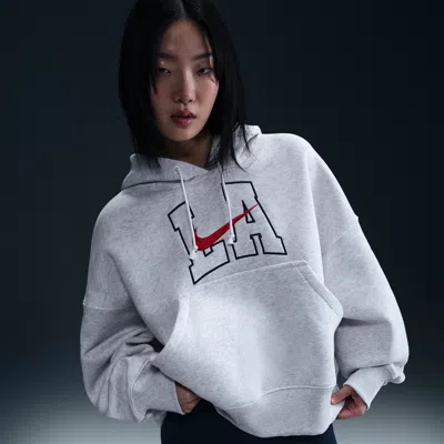 Nike Women's  Sportswear Phoenix Fleece Over-oversized Hoodie In Brown