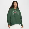 Nike Women's  Sportswear Phoenix Fleece Over-oversized Hoodie In Green