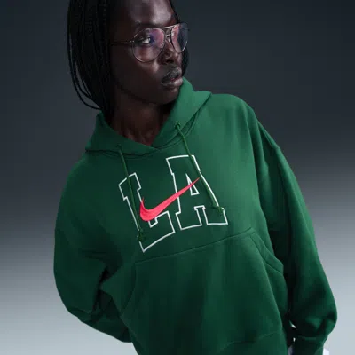 Nike Women's  Sportswear Phoenix Fleece Over-oversized Hoodie In Green