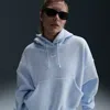 Nike Women's  Sportswear Phoenix Fleece Over-oversized Pullover Hoodie In Blue
