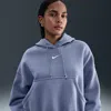 Nike Women's  Sportswear Phoenix Fleece Over-oversized Pullover Hoodie In Blue