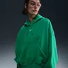Nike Women's  Sportswear Phoenix Fleece Over-oversized Pullover Hoodie In Malachite/sail