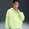 Nike Women's  Sportswear Phoenix Fleece Over-oversized Pullover Hoodie In Green