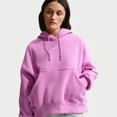 NIKE WOMEN'S  SPORTSWEAR PHOENIX FLEECE OVER-OVERSIZED PULLOVER HOODIE,1015856034