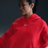 Nike Women's  Sportswear Phoenix Fleece Over-oversized Pullover Hoodie In University Red/sail