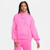 Nike Women's  Sportswear Phoenix Fleece Over-oversized Pullover Hoodie In Pink