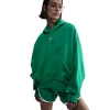 Nike Women's Sportswear Phoenix Fleece Over-oversized Pullover Hoodie In Stadium Green/sail