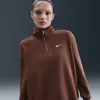 Nike Women's  Sportswear Phoenix Fleece Oversized 1/4-zip Long Sweatshirt