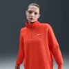 Nike Women's  Sportswear Phoenix Fleece Oversized 1/4-zip Long Sweatshirt