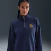 Nike Women's  Sportswear Phoenix Fleece Oversized 1/4-zip Long Sweatshirt
