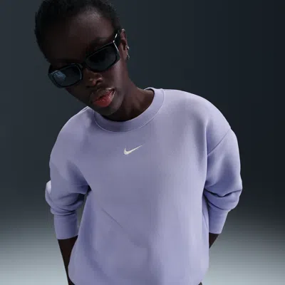 Nike Women's  Sportswear Phoenix Fleece Oversized Crew-neck Sweatshirt
