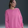 Nike Women's  Sportswear Phoenix Fleece Oversized Crew-neck Sweatshirt