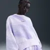 Nike Women's  Sportswear Phoenix Fleece Oversized Crew-neck Sweatshirt In Purple