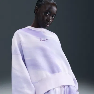 Nike Women's  Sportswear Phoenix Fleece Oversized Crew-neck Sweatshirt