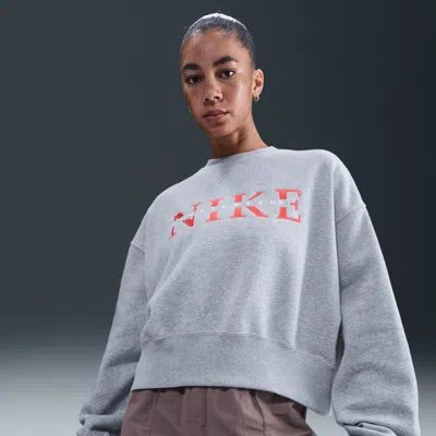 Nike Women's  Sportswear Phoenix Fleece Oversized Crew-neck Sweatshirt