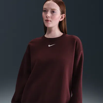 Nike Women's  Sportswear Phoenix Fleece Oversized Crew-neck Sweatshirt